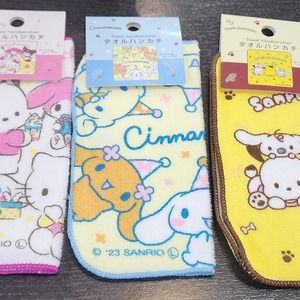 Sanrio Hello Kitty and friends 3 pc bundle theme Handkerchief